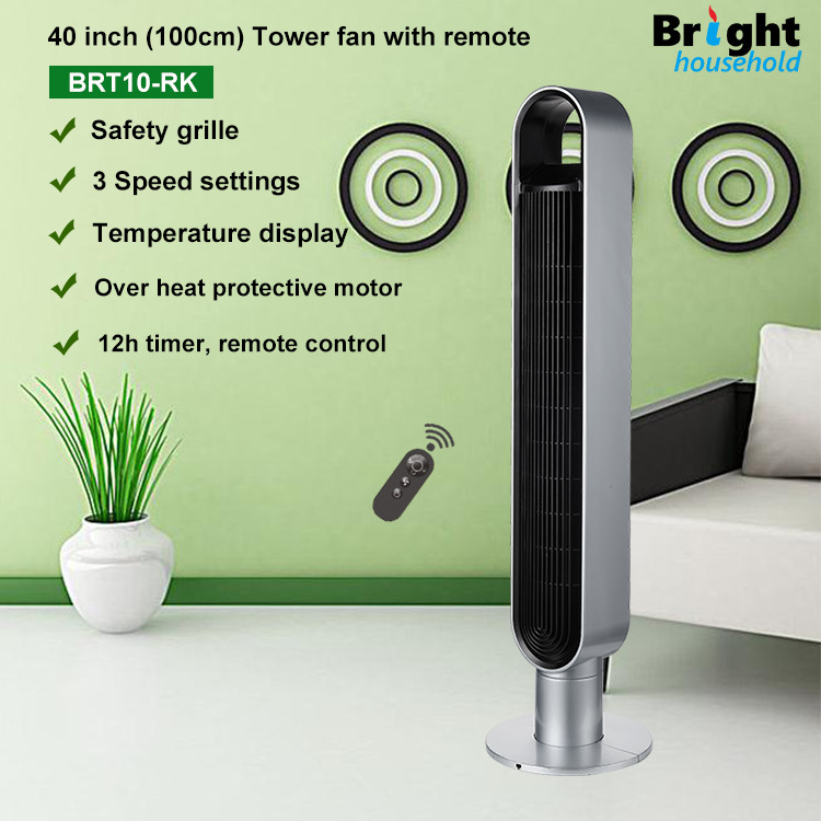 40 inch remote control tower fan with wifi-3