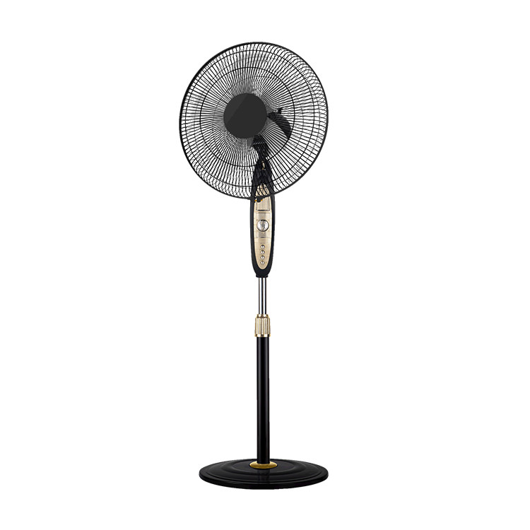 16 inch round base stand fan with timer